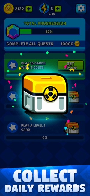 Thu thập phần thưởng hàng ngày