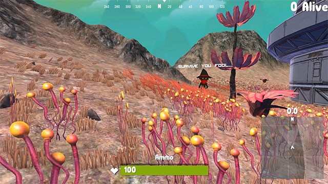 Nỗ lực để trở thành người sống sót cuối cùng trên đấu trường Zombie Tag Royale