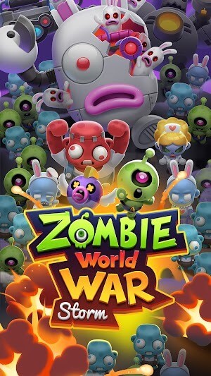 Zombie World War Storm cho bạn tham gia vào trận chiến zombie kịch tính