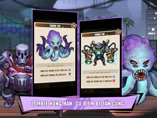 Zombie hung hãn, cứ điểm bị tấn công