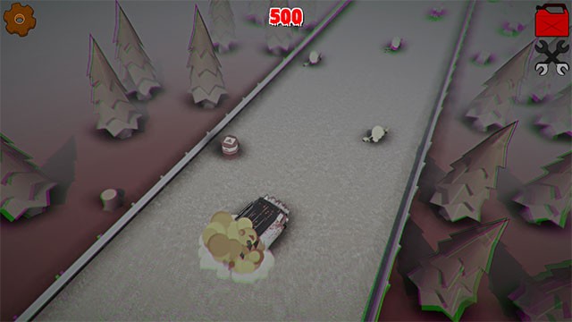 Vượt qua các chướng ngại vật được sắp xếp ngẫu nhiên trên đường