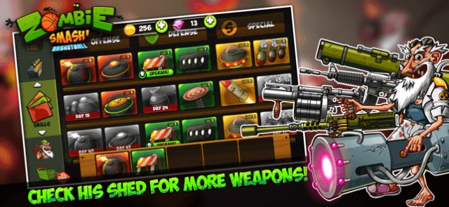 Vô số vũ khí khác nhau