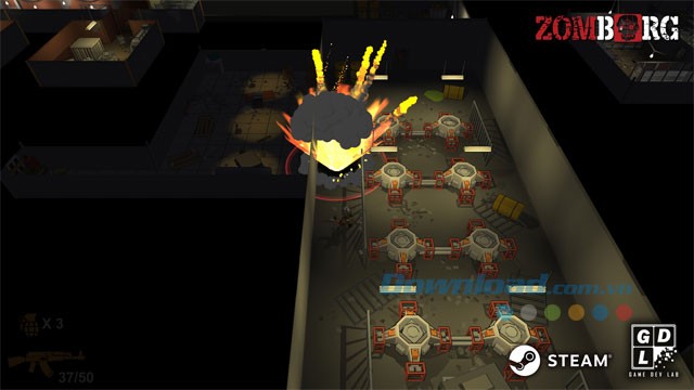 Bắn súng tiêu diệt zombie