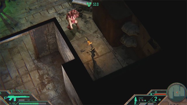 Chơi game Zone Anomaly ở góc nhìn top-down để dễ dàng bao quát cuộc chiến