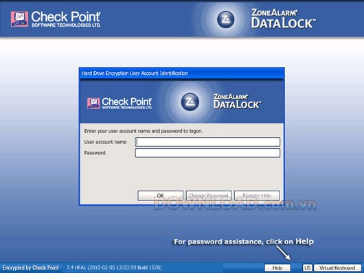 ZoneAlarm DataLock 2012