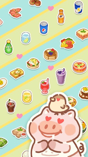 Menu có vô vàn loại đồ ăn, nước uống