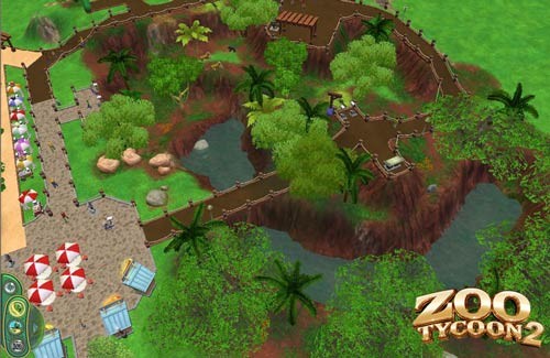 Đồ họa 3D trong Zoo Tycoon