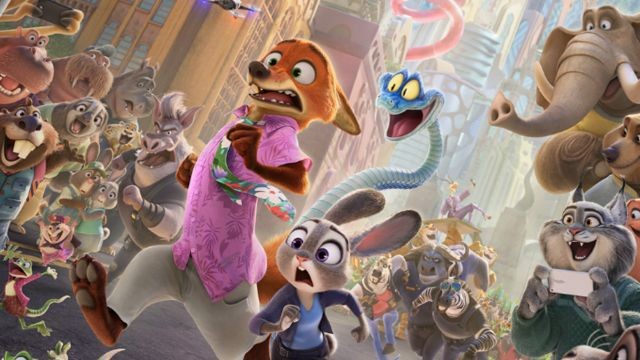Poster phim hoạt hình Phi vụ động trời 2 - Zootopia 2