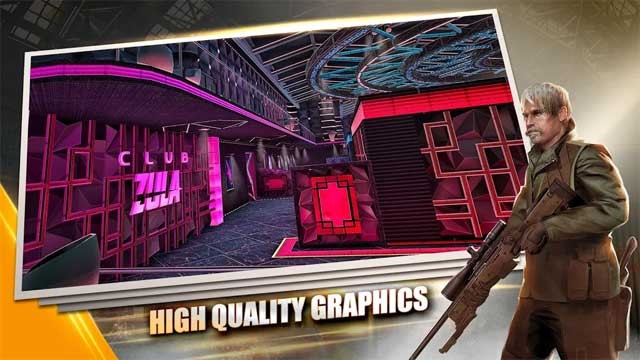 Zula Mobile for Android sở hữu hệ thống đồ họa chất lượng cao