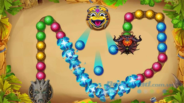 Đồ họa đẹp, nhiều màu sắc