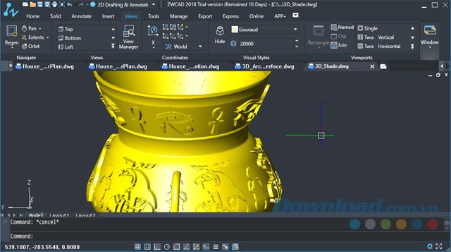 Công cụ tạo và chỉnh sửa bản vẽ