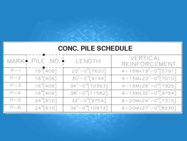 ZWCAD hỗ trợ lập bảng biểu