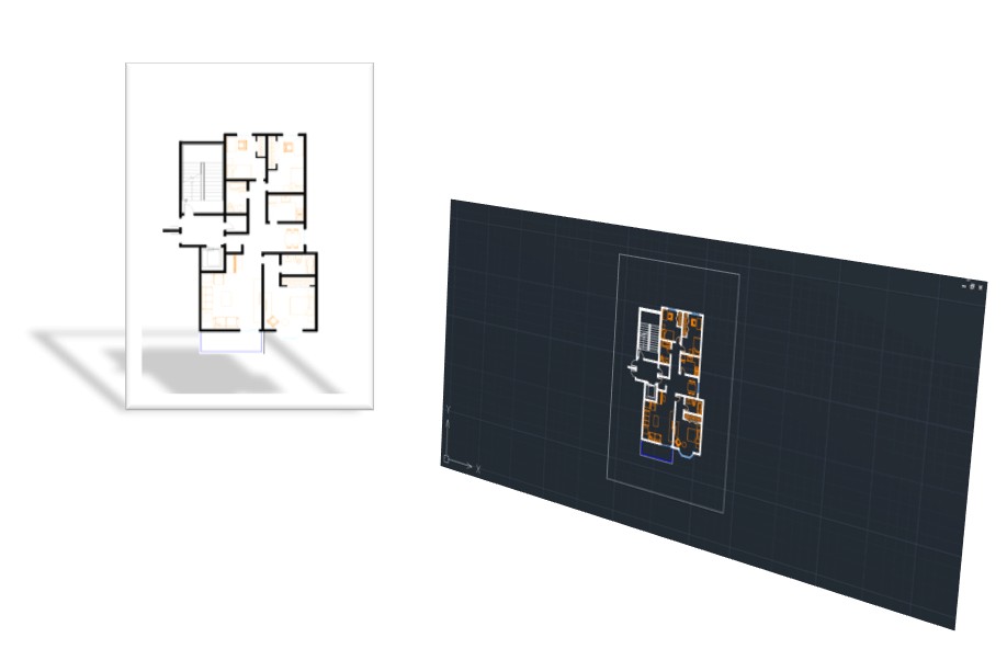 ZWCAD hỗ trợ underlay