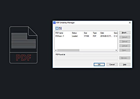 Quản lý PDF Underlay