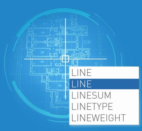 Tự động hoàn thiện lệnh gõ trong ZWCAD