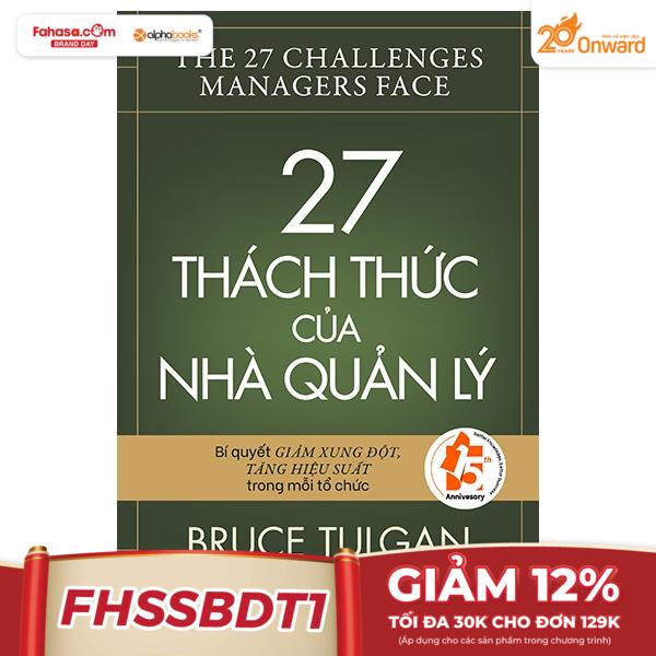 27 thách thức của nhà quản lý