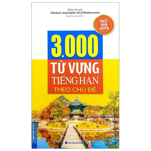 3000 từ vựng tiềng hàn theo chủ đề