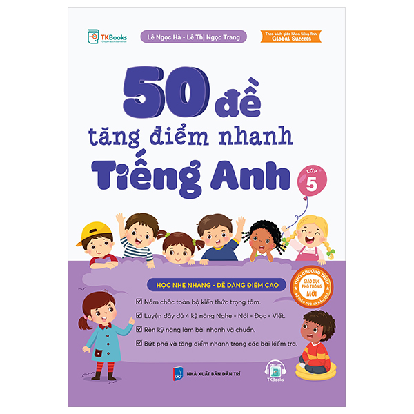 50 đề tăng điểm nhanh tiếng anh - lớp 5
