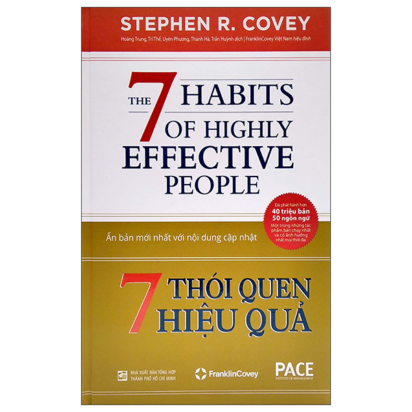 7 thói quen hiệu quả - the 7 habits of highly effective people - bìa cứng (tái bản 2022)