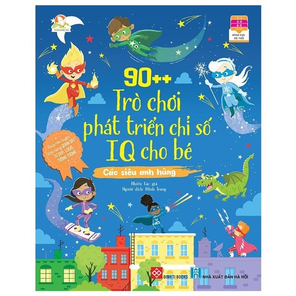 90++ trò chơi phát triển chỉ số iq cho bé - các siêu anh hùng