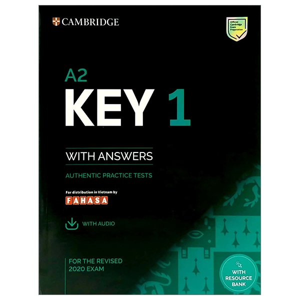 a2 key 1 for the revised 2020 exam student's book with answers with audio with resource bank: authentic practice tests (ket practice tests)