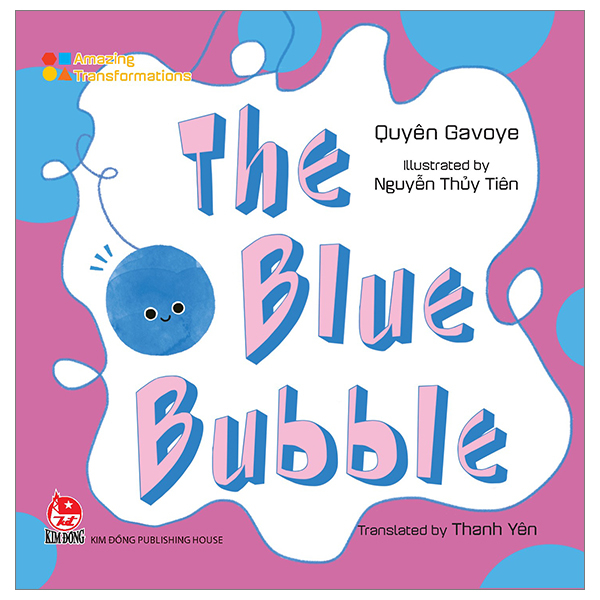 amazing transformations - the blue bubble - bìa cứng