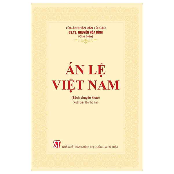 án lệ việt nam (sách chuyên khảo)