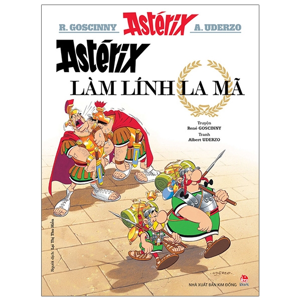 astérix - astérix làm lính la mã (tái bản 2023)