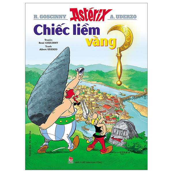 astérix - chiếc liềm vàng (tái bản 2024)