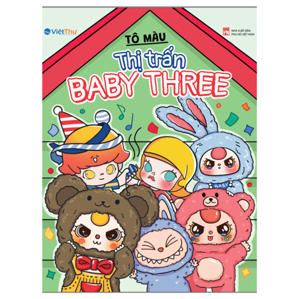 babythree sách tô màu thị trấn