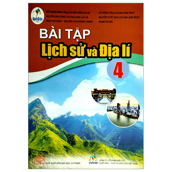 bài tập lịch sử và địa lí 4 (cánh diều) (chuẩn)