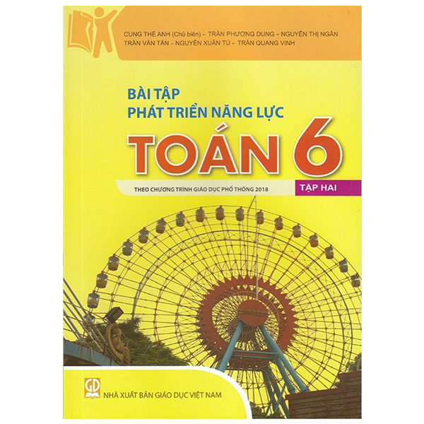 bài tập phát triển năng lực toán 6 - tập 2 (theo chương trình giáo dục phổ thông 2018)