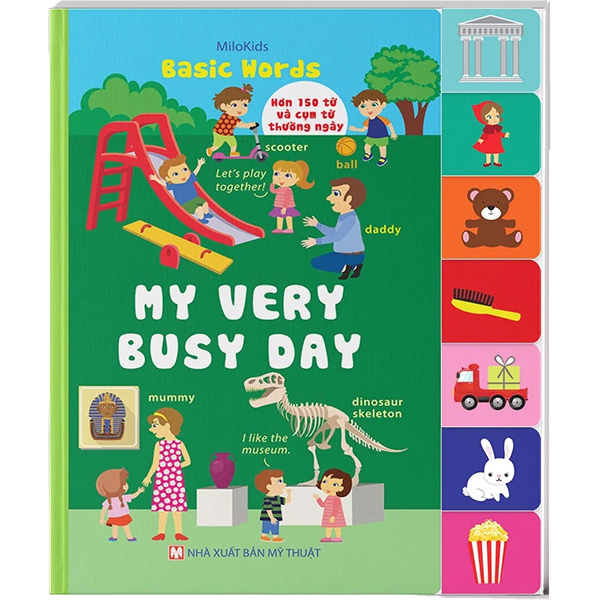 basic words - my very busy day