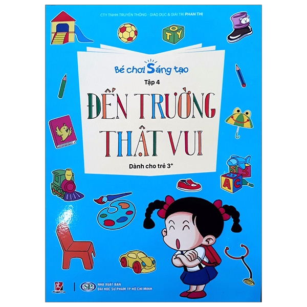 bé chơi sáng tạo - đến trường thật vui (tập 4)