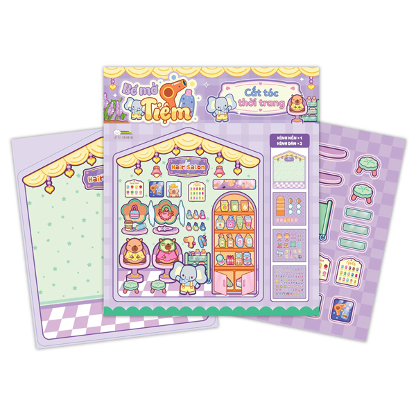 Bé Mở Tiệm - Cắt Tóc Thời Trang