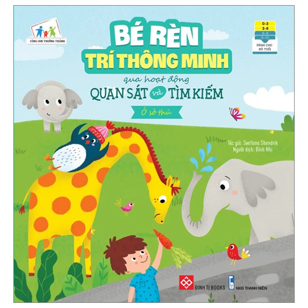 bé rèn trí thông minh qua hoạt động quan sát và tìm kiếm - ở sở thú