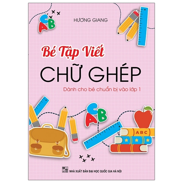 bé tập viết chữ ghép