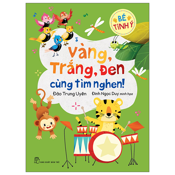 bé tinh ý - vàng, trắng, đen - cùng tìm nghen!