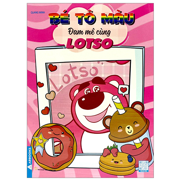 bé tô màu - đam mê cùng lotso