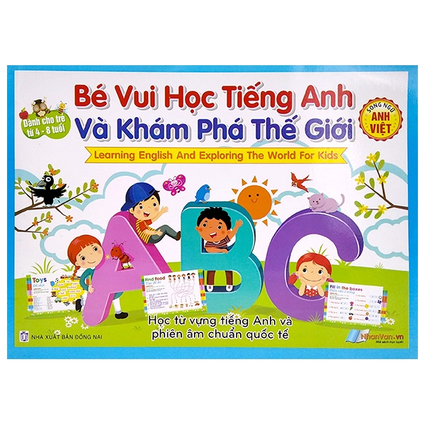 bé vui học tiếng anh và khám phá thế giới (song ngữ anh-ngữ)