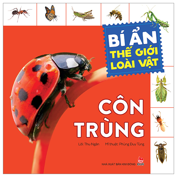 bí ẩn thế giới loài vật - côn trùng (tái bản 2024)