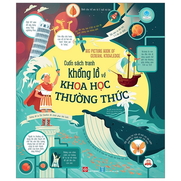 big picture book of general knowledge - cuốn sách tranh khổng lồ về khoa học thường thức