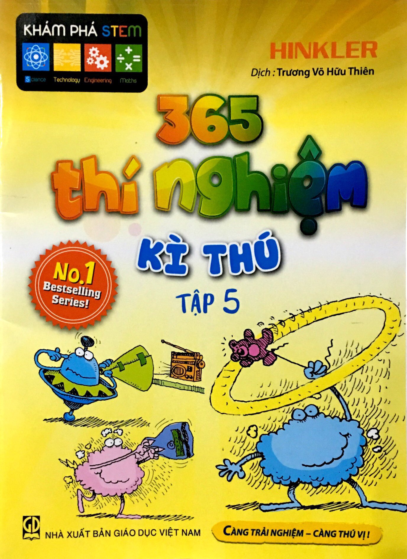 bộ 365 thí nghiệm kì thú - tập 5