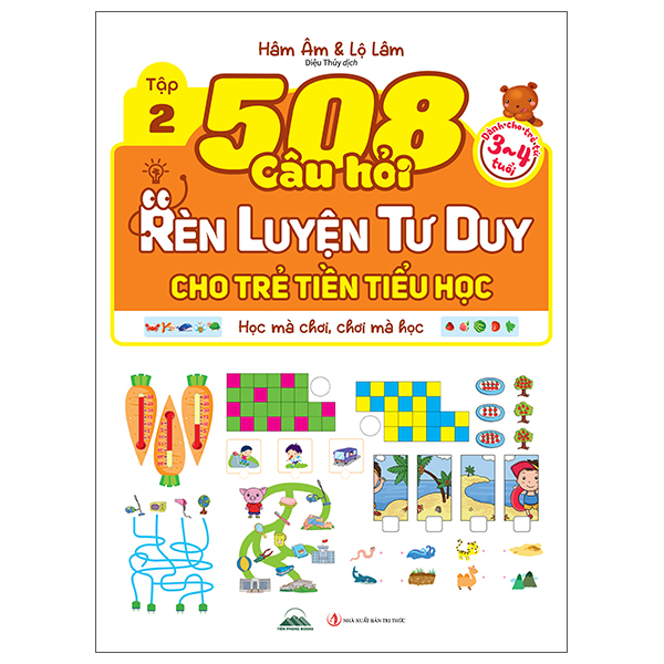 Bộ
						
										
										508 Câu Hỏi Rèn Luyện Tư Duy Cho Trẻ Tiền Tiểu Học - Học Mà Chơi, Chơi Mà Học - Dành Cho Trẻ Từ 3-4 Tuổi - Tập 2