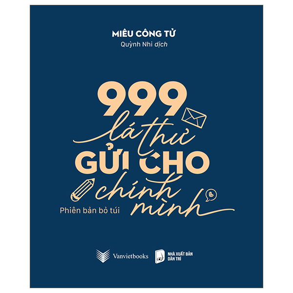 Bộ 999 Lá Thư Gửi Cho Chính Mình - Phiên Bản Bỏ Túi - Bìa Xanh