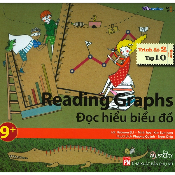 bộ all story - reading graphs - đọc hiểu biểu đồ (trình độ 2 - tập 10)