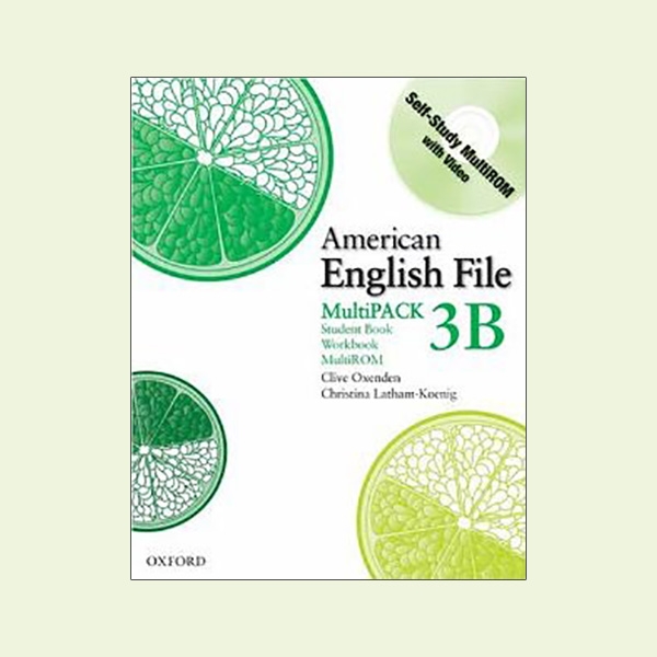 bộ american english file 3 student book/workbook multipack b