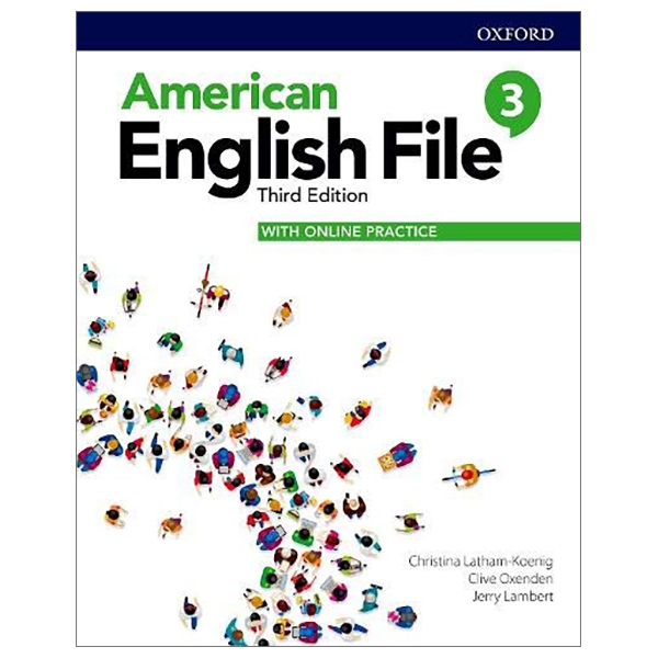 bộ american english file: level 3: students book with online practice - 3rd edition