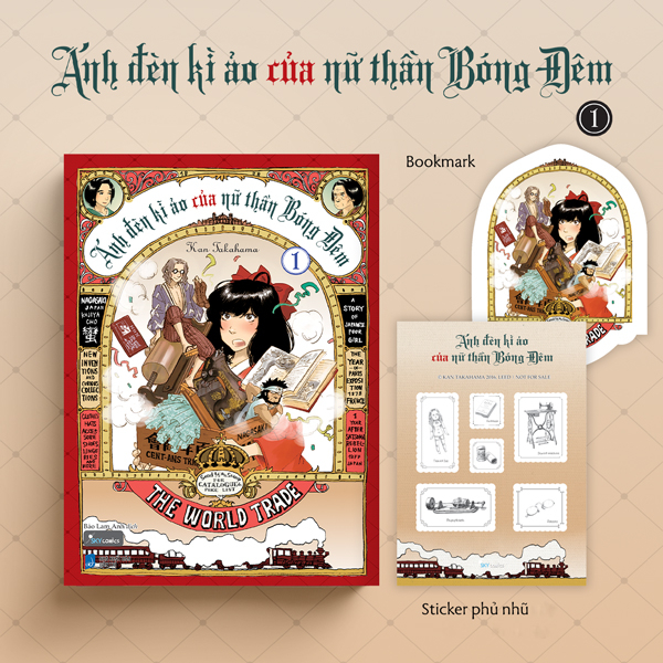 Bo
Anh Den Ki Ao Cua Nu Than Bong Dem - Tap 1 - Tang Kem Bookmark + Sticker Phu Nhu