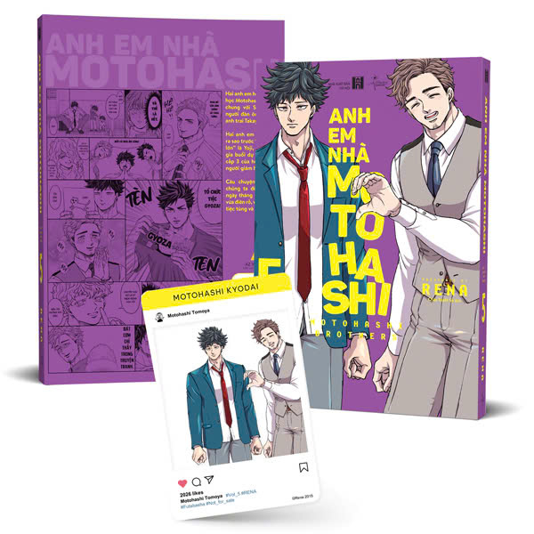 Bộ Anh Em Nhà Motohashi - Tập 5 - Tặng Kèm SNS Card